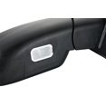 thumbnail image 2 of ZAPOSTS Espejo retrovisor lateral para Chevy Silverado 1500 2500 HD 3500 HD GMC Sierra 1500 2500 HD Yukon/Yukon XL 1500 negro con calefacción eléctrica, señal de giro, luz de charco, lado del pasajero, 2 of 6