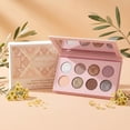 thumbnail image 5 of Everyday Shimmer Eye Makeup Palette, Neutral Glitter Eyeshadow Set with 12 Colors, Natural to Smoky Look Compact for Daily Wear, 5 of 7