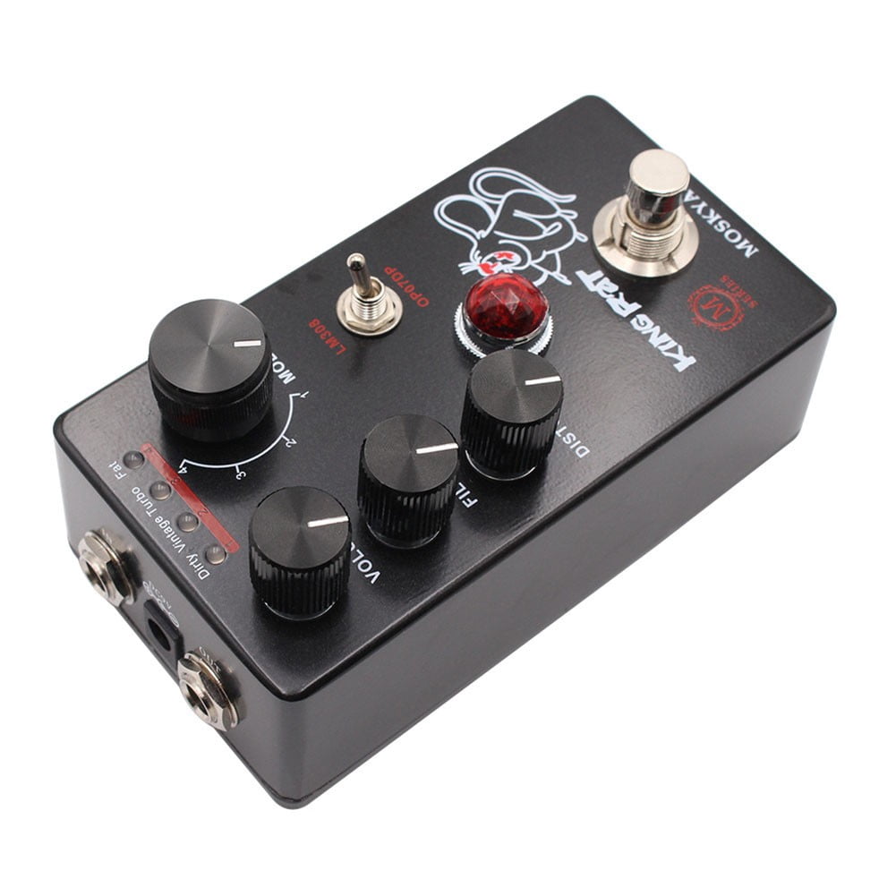 for Mosky King Volume Filter Fuzz Distorition The Electric Guitar Effects Pedal