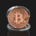 thumbnail image 3 of Bitcoin físico chapado en oro moneda coleccionable para regalo de Año Ehuebsd Nuevo decoración de recuerdo, 3 of 7