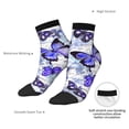 thumbnail image 6 of Pofeuu Butterflies Print 30cm Socks, Adult Running Hiking Socks for Youth and Adult, 6 of 7