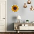 thumbnail image 5 of LARUYEKO Wooden Sunflower Wall Clock Round Battery Operated Clock Hanging Clock Timer 30 Seconds Automatic Pot Stirrer Rechargeable Kitchen Timer Cute Coffee Clock Extra Large Timer for Kids School, 5 of 9