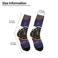 thumbnail image 2 of Naloa 2025 Happy New Year 4 Kids Socks Unisex Kids and Toddlers' Crew Socks, ,1 Pairs, 2 of 5