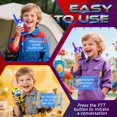 thumbnail image 4 of Walkie Talkies BTMBORY Transform Toys, paquete de 3, 2500 m, alcance para niños, 4 of 8