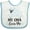 White and Blue, variant on Inktastic My Oma Loves Me Baby Lamb Boys or Girls Baby Bib