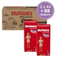 thumbnail image 3 of Huggies Little Movers Baby Diapers, Size 7 (41+ lbs), 88 Count (Select for More), 3 of 13
