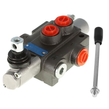 4-Spool Hydraulic Directional Control Valve 11 GPM – Double Acting With Adjustable Relief – 1/2" BSPP