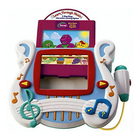 learn through music: barney - let's share the day together cartridge