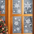 thumbnail image 1 of Vaidha Christmas Electrostatic Stickers Snowflake Set Door Window Glass Stickers, 1 of 1