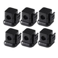 thumbnail image 1 of 6 clips magnéticos para cables, organizadores de cables adhesivos. Negro, 1 of 9