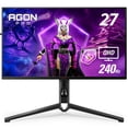 thumbnail image 1 of AOC Agon PRO AG274QG 27 Tournament Gaming Monitor, QHD 2K 2560x1440, 240Hz 1ms, G-SYNC Ultimate, PS5 Xbox Switch, Black, 1 of 5