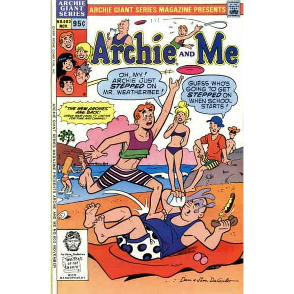 Archie Giant Series Magazine #603 VF ; Archie Comic Book