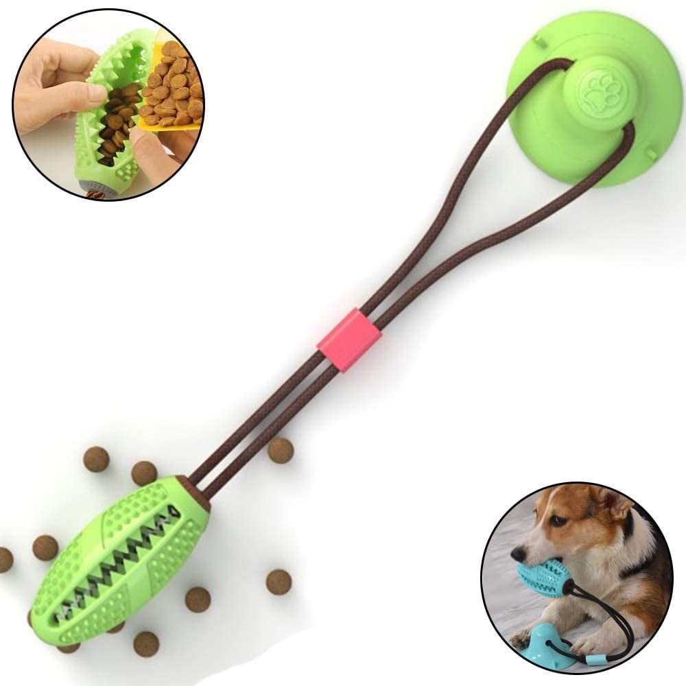 Suction Cup Dog Toys Pull Toy Dog Ball Chew Toys Multi Function Pet Toys Tooth Cleaning Toys