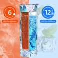 thumbnail image 3 of 1 Pcs Blue Dragonflies Skinny Tumbler with Lid, Stainless Steel Double Wall Insulated Slim Travel Tumbler Cup for Coffee Tea Beverages, 20 oz, 3 of 6