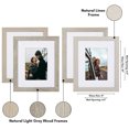 thumbnail image 3 of Americanflat 8" x 10" Picture Frame Set with Mat - Perfect for Farmhouse Decor - Modern Farmhouse - 4 Pack, 3 of 7