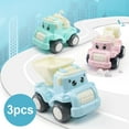 thumbnail image 4 of 3/5/7Pcs Baby Mini Cartoon Construction Vehicle Pull Back Inertia Toy Car Set, 4 of 4