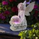thumbnail image 3 of Garden figures elves Solar glass balls Lighting Statue Garden solar figures Fairy Statue Decoration, 3 of 4