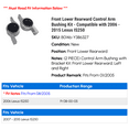 thumbnail image 2 of Front Lower Rearward Control Arm Bushing Kit - Compatible with 2006 - 2015 IS250 2007 2008 2009 2010 2011 2012 2013 2014, 2 of 2