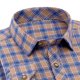 thumbnail image 3 of Seeotter Flannel Shirt for Men Cotton Mens Flannel Shirts Long Sleeve Plaid Soft Casual Button Down Shirt Men, 3 of 5