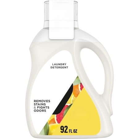 Citrus Scent Liquid Laundry Detergent, 92 fl oz