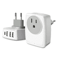 thumbnail image 1 of Adaptador De Enchufe Europeo De Viaje Adaptador De Clavija, 1 of 1