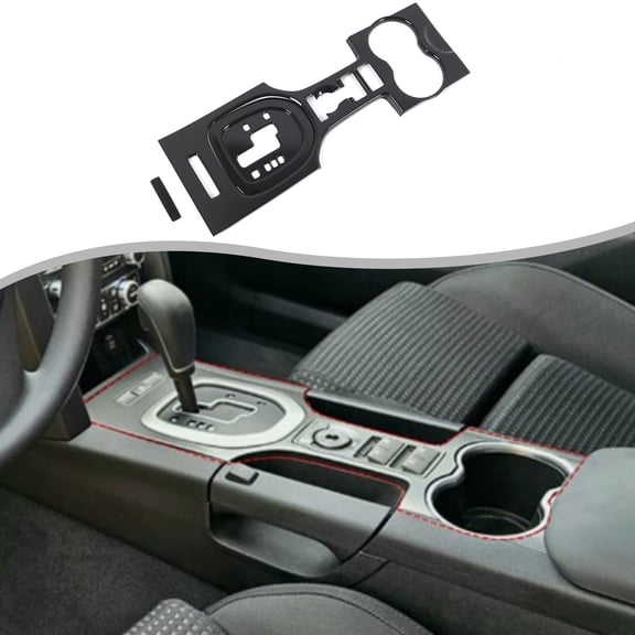 Center console gearshift panel frame for 2008-2009 Pontiac G8 (Left-handed peptide), center console panel, and scratch-resistant decorative trim