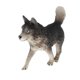 thumbnail image 2 of de de plástico s Juguetes modelo de simulación, 9 egir , Little Huskie Hugo Juguete de figura animal, 2 of 10