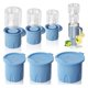 thumbnail image 2 of Ice-Cube Tray for Tumbler/ Cup, Silicone Hollow Ice Mold,B, 2 of 5