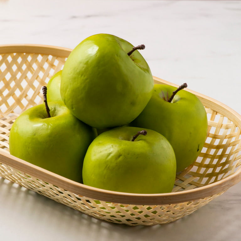 Ashland® Garden Fresh Faux Fruit Bag of Green Apples 