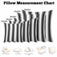 thumbnail image 5 of Throw Pillow Covers, Black Striped Decorative Throw Pillow Covers 18x18 Inch, Farmhouse Aesthetic Modern Stripes Square Linen Pillow Cases for Couch/Living Room/Sofa, 5 of 9