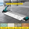 thumbnail image 2 of Cortador de Azulejos Manual VEVOR Ancho de Corte Máx 1200 mm Cortadora de Piso Laminado de Precisión Marco de Acero Espesor de Corte 6-15 mm, 2 of 9
