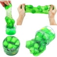 thumbnail image 4 of Vibrant Fruit-Themed Slime Kit for Kids - 6 Pack Soft & Non-Sticky Crystal Putty, Educational DIY Toys with Beads & Glitter, Reusable Jelly Clay for Creative Play, Parties & Parent-Child Activities,, 4 of 6