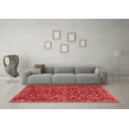 thumbnail image 3 of Ahgly Company Indoor Square Persian Red Traditional Area Rugs, 4' Square, 3 of 4