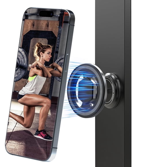 Soporte magnético para teléfono de gimnasio FungSun para iPhone 12 o posterior
