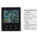 thumbnail image 2 of Monitor de Temperatura y Humedad NikouMX Termómetro digital para interiores, 2 of 8