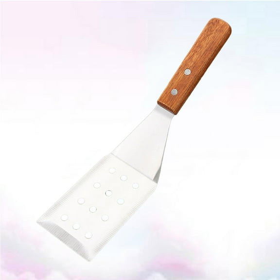 WHAMVOX  Kitchen Spatula Stainless Steel Beveled Edge Leaking Shovel Modern Design Steak