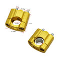 thumbnail image 2 of Base Adaptador De Manubrio Para Moto 7/8 Y 1 Pulgada Plateado, 2 of 5