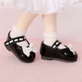 thumbnail image 3 of 1/6 BJD Yo Bowknot Flats para Mini AOD Doll Casual / Party Outfit de cumpleaños Yotijar Zapatos Doll Lolita, 3 of 8