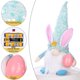 thumbnail image 4 of Decoración de Pascua con sombrero de lentejuelas iluminado muñeco sin rostro muñeco Rudolph iluminado de Pascua-rosa necesita traer sus propias tres pilas AA tela/PVC/algodón ANGGREK  Otros, 4 of 8