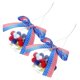 thumbnail image 1 of Supplies 2Pcs Round Hanging Ornaments Ideal For Memorial Day Events With Weather Resistant PET Material, 1 of 5