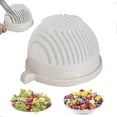 thumbnail image 1 of Fruit And Vegetable Cutter Bowl, Veggie Chopper, Salad Chopper Bowl, Slicing Salads And Fruits, Make Fresh Salad Easily, 1 of 5