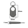 thumbnail image 2 of Accessories Dustproof Anti-scratch Protector Locator Protective Case Housing Shell Silicone Silicone Cover GREY, 2 of 8