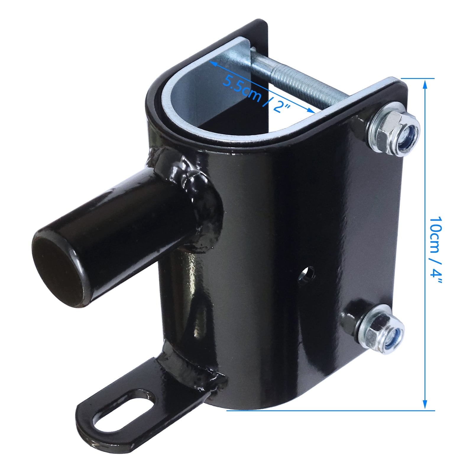 2 Way Farm Gate Latch, Two Way Fence Gate Latch for Metal Gates Livestock Cattle Gate Latches Gate Hardware for Horse Corrals, Ranches(Screws and Instructions Included)