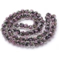 thumbnail image 4 of 45pcs 9~12mm Gold Sand Lampwork Beads Glass Handmade Round Loose Beads for Rosary Making Jewelry Craft Making with 2mm Hole - Black DIY, 4 of 9