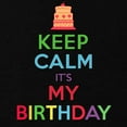thumbnail image 3 of CafePress - Keep Calm Its My Birthday T Shirt - Dark T-Shirt Kids XS-XL, 3 of 4