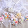 thumbnail image 4 of 120 Bolsas de Organza para Regalos de Fiestas Recuedos de Boda Bautizo Bolsitas para Guardar Joyas Saquito para Regalo (7 X 9 cm), 4 of 4