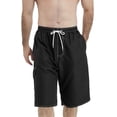 thumbnail image 1 of Traje de Baño para Hombre Scotamalone de Secado Rápido en Nylon Negro, 1 of 5