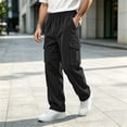 thumbnail image 6 of StSilkitty Baggy Pants for Men Elastic Waist Fishing Hiking Pants with Pockets Athletic Running Sweat Pants, 6 of 7