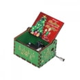 thumbnail image 2 of BELOVING Merry Christmas Music Box Compact Desk for Office Birthday Gift Celebrations Style D, 2 of 9