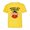 Yellow, variant on PleaseMeTees™ Toddler Average Joe's Gymnasium Dodgeball Logo HQ Tee